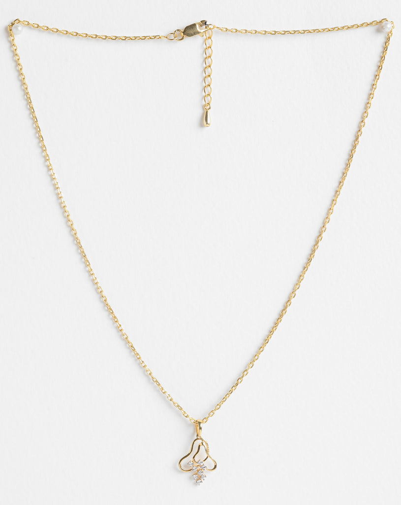 CLARA 925 Sterling Silver Eden Pendant Chain Necklace 
