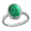 Certified Emerald Panna 8.3cts or 9.25ratti 92.5 Sterling Silver Adjustable Ring
