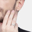 CLARA Real 925 Sterling Silver Enzo Band Ring 