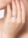 CLARA Pure 925 Sterling Silver Eternity Adjustable Ring Gift for Women and Girls | Partial Matte Finish