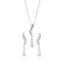 Silver Wave Jewellery Set