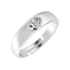 Silver Spade Ring