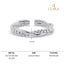 CLARA Pure 925 Sterling Silver Minimal Office Wear Finger Ring 
