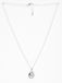 CLARA 925 Sterling Silver Rosa Pendant Chain Necklace 