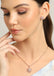 CLARA 925 Sterling Silver Anna Pendant Earring Chain Jewellery Set 