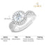 Silver Emery Designer Solitaire Ring
