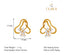CLARA 925 Sterling Silver Eden Earrings with Screw Back 