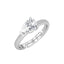 Silver Pear Classic Ring