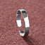 CLARA Pure 925 Sterling Silver Slim Finger Ring 