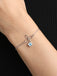 CLARA 925 Sterling Silver Evil Eye Flower Bracelet