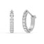 Silver Classic Hoop and Huggies Bali EarringsGift for Women Girls