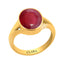 Certified Ruby Premium Manik Zoya Panchdhatu Ring 8.3cts or 9.25ratti