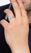 CLARA Pure 925 Sterling Silver Spade Adjustable Ring Gift for Men and Boys