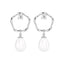 Silver Pearl Sara Earrings