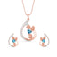 Silver Heart Jewellery Set