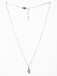 CLARA 925 Sterling Silver Pink Solitaire Pendant Chain Necklace 