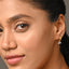 CLARA 925 Sterling Silver Drops Hoop Bali Earrings 