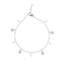 Silver Azrah Anklet Payal ( Single ) Chain