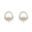 CLARA 925 Sterling Silver Tica Earrings with Screw Back 