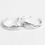 CLARA 925 Sterling Silver Leaf Toe Rings Pair 