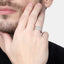 CLARA Real 925 Sterling Silver Jorn Band Ring 