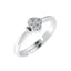 CLARA Pure 925 Sterling Silver Spade Adjustable Ring Gift for Men and Boys