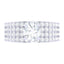 CLARA Made with Swiss Zirconia 925 Sterling Silver Round Solitaire Ring Gift for Women and Girls