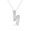 Silver Curl Pendant Chain
