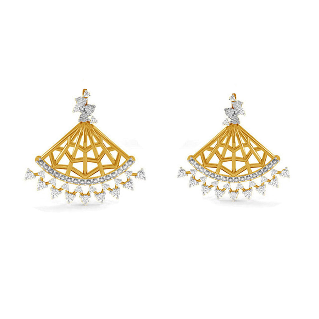 CLARA 925 Sterling Silver Irina Earrings with Screw Back 