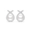 Silver Asal Freshwater Pearl Stud Earrings