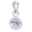 Certified Zircon Silver Pendant 9.3cts or 10.25ratti