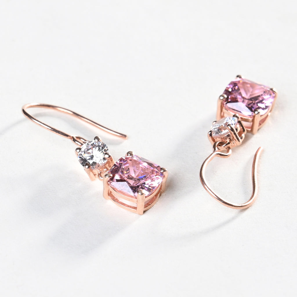 CLARA 925 Sterling Silver Rosa Earrings 
