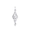 Silver Marzell Men Pendant Necklace with or without chain