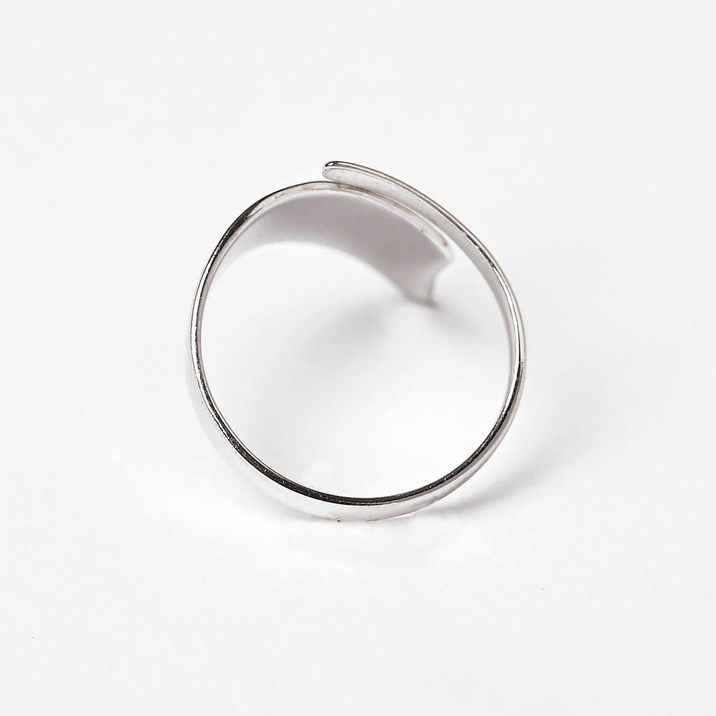 CLARA Pure 925 Sterling Silver Designer Finger Ring 