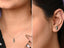 CLARA 925 Sterling Silver Reina Pendant Earring Chain Jewellery Set 