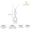Silver Serenity Pendant Chain