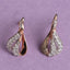 CLARA 925 Sterling Silver Agda Earrings with Screw Back 