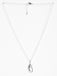 CLARA 925 Sterling Silver Orla Pendant Chain Necklace 