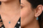 CLARA 925 Sterling Silver Azul Pendant Earring Chain Jewellery Set 