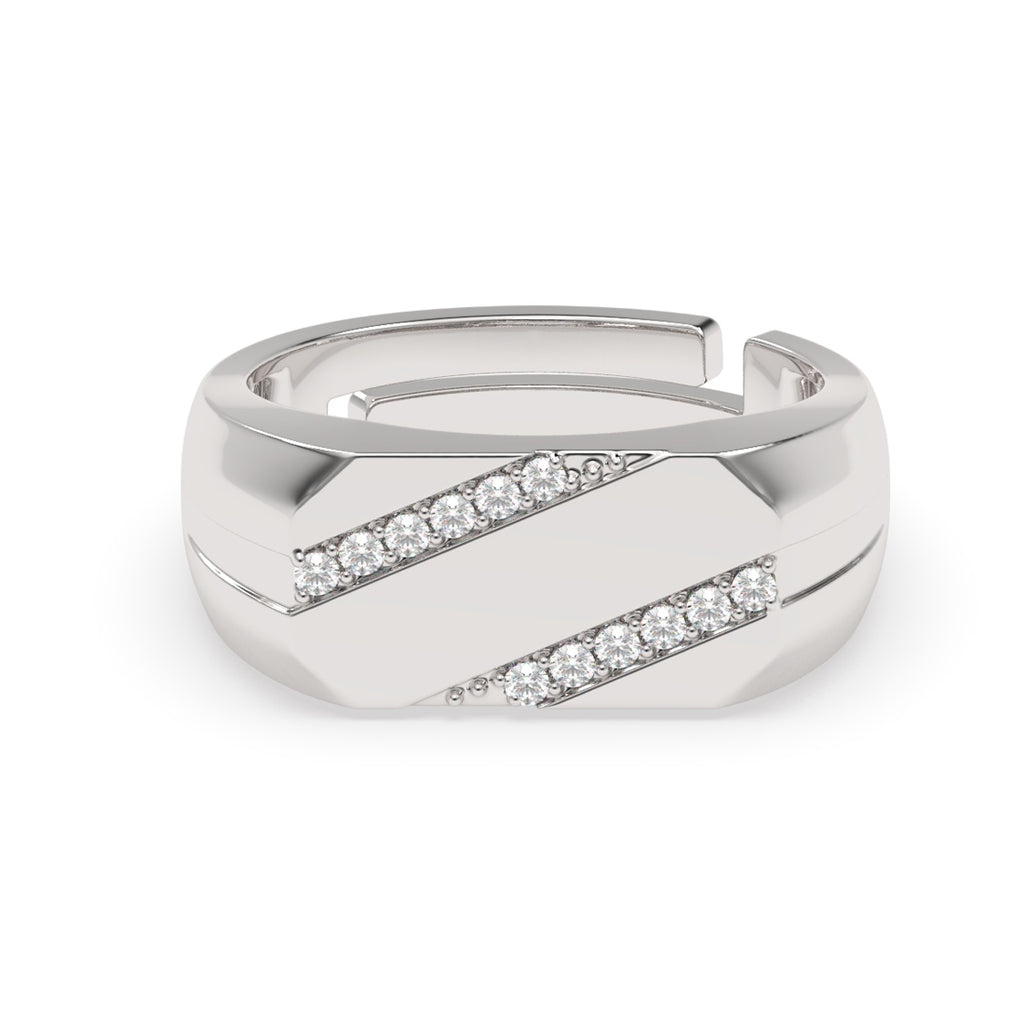 CLARA Real 925 Sterling Silver Boaz Band Ring