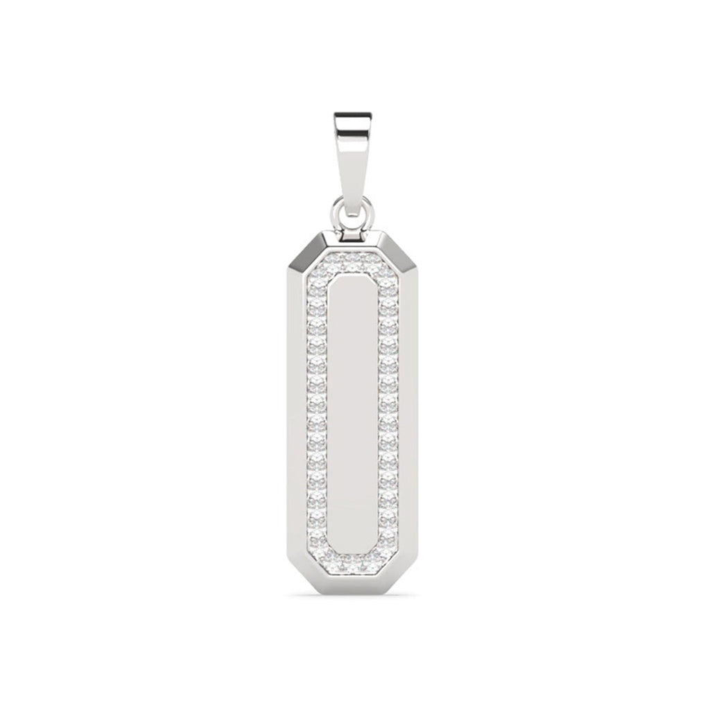 Silver Benicio Men Pendant Necklace with Chain or without Chain