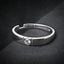 CLARA Real 925 Sterling Silver Elias Band Ring 