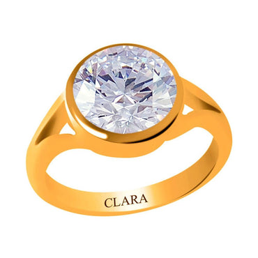 Certified Zircon Zoya Panchdhatu Ring 3cts or 3.25ratti