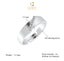 CLARA Pure 925 Sterling Silver Monte Adjustable Ring Gift for Women and Girls