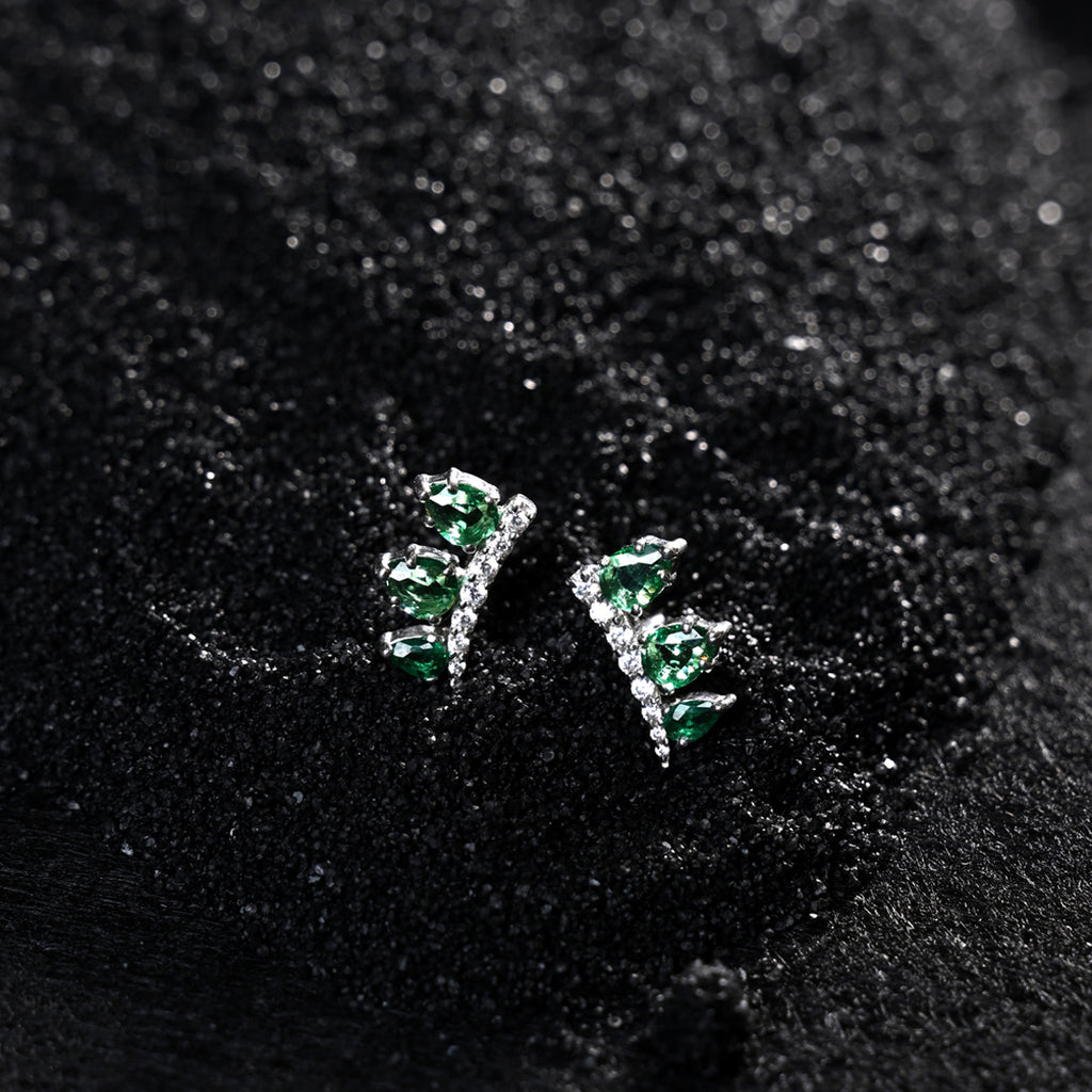 CLARA 925 Sterling Silver Reina Earrings 