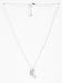 CLARA 925 Sterling Silver Iris Pendant Chain Necklace 