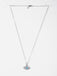 CLARA 925 Sterling Silver Evil Eye Halo Pendant Chain Necklace 