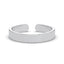 CLARA Pure 925 Sterling Silver Slim Finger Ring 