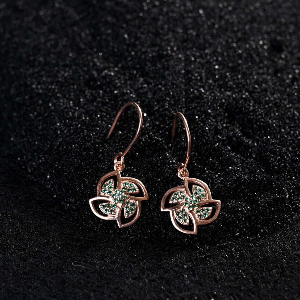 CLARA 925 Sterling Silver Hermosa Earrings 