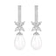 Silver Pearl Hina Earrings